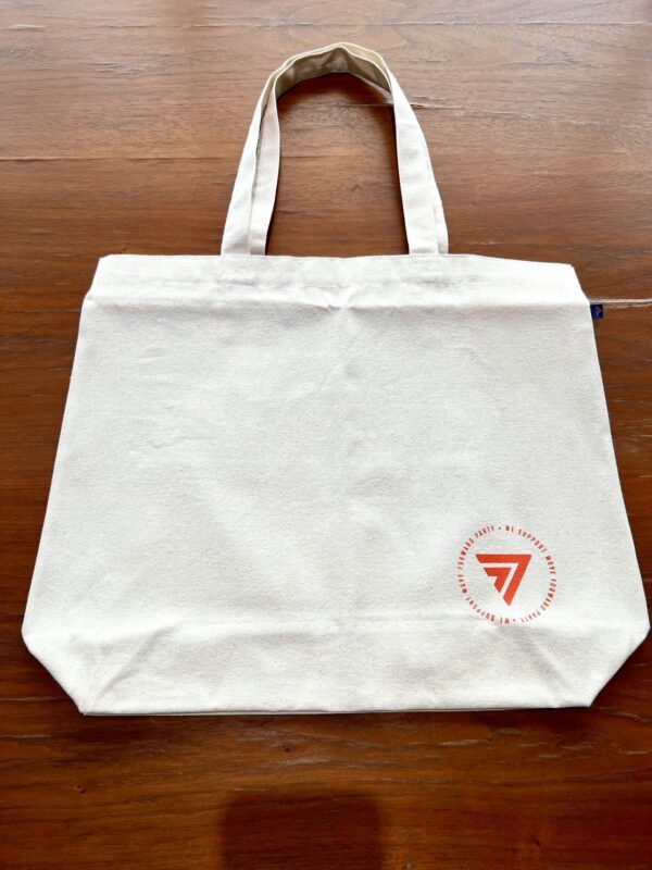 กระเป๋าผ้าดิบ SUPPORT พิมพ์ลายสัญญาลักษณ์ (พร้อมจำหน่าย) - Image 3